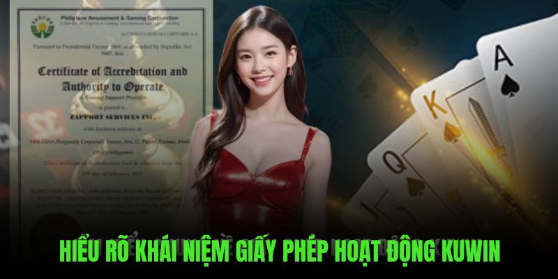 Những nét chính giới thiệu về giấy phép hoạt động KUWIN